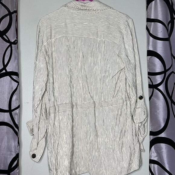 Christopher & Banks Lose Lapel Blazer Coat - Picture 8 of 11